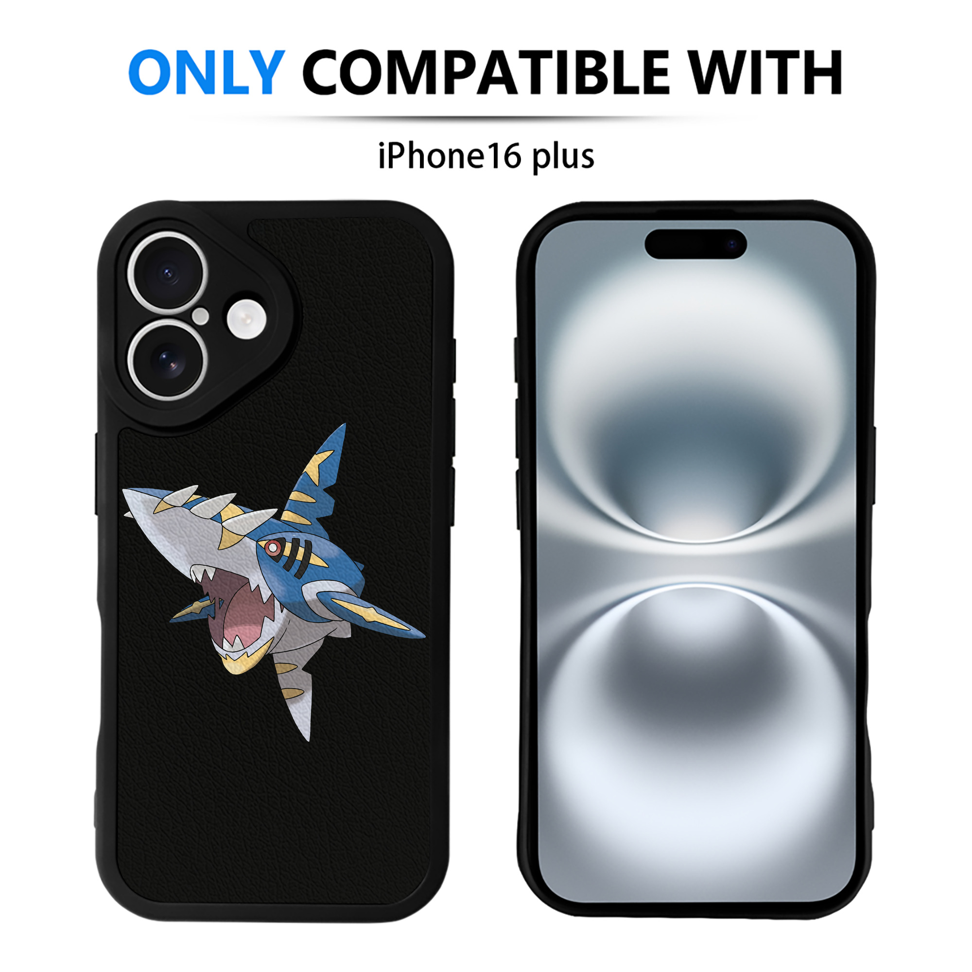 （画像用） ポケットモンスター Pokémon 【iPhone 16シリーズ対応】シリコンスマホケース（レザー調） 材質：シリコン